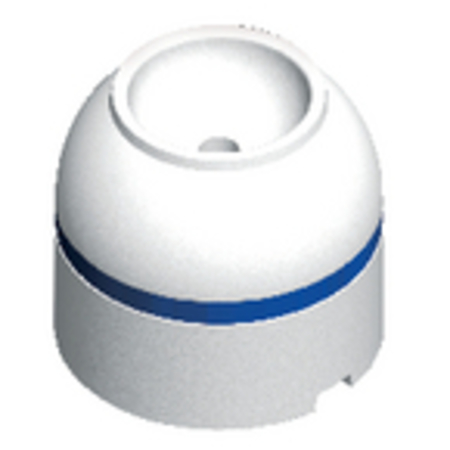 CAL-JUNE Jim-Buoy Pendant Buoy - White With Blue Reflective Tape 4202-T-2 1/2